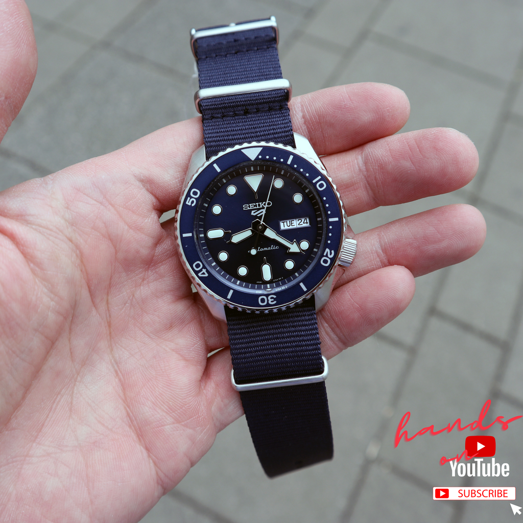 Seiko best sale 5 blue