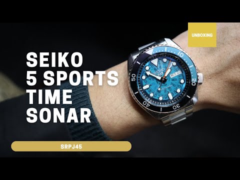 Seiko 5 Sports Time Sonar SRPJ45