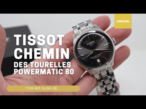 Tissot Chemin des Tourelles Powermatic 80 39 mm T1398071106100