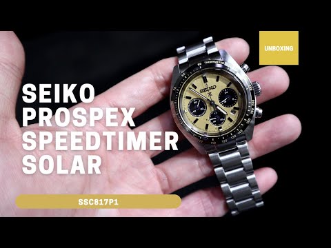 SEIKO Prospex Solar Speedtimer Chronograph SSC817P1 "Land"