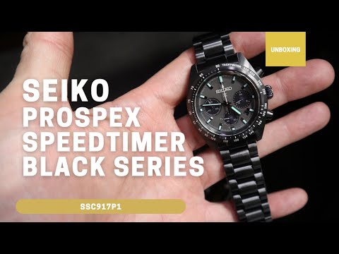 Seiko Prospex Speedtimer Solar Chronograph SSC917P1