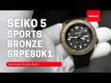 SEIKO 5 SPORTS AUTOMATIC WATCH SRPE80K1