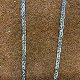 Round Bezel-Set Diamond Necklace in 18k White Gold
