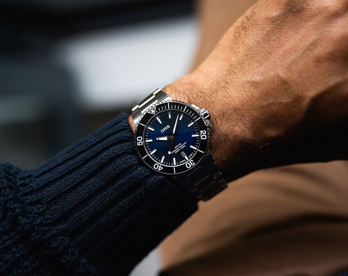 Oris Aquis Date 41.5MM 01 733 7766 4135-07 8 22 05PEB